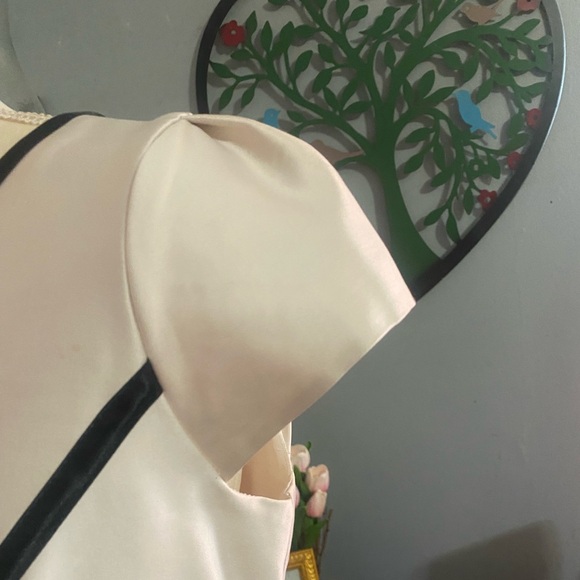 Elegant Black and White Dress - Picture 4 of 9